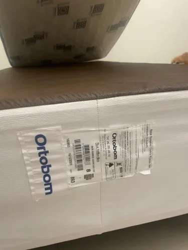 Cama box solteiro com bicama Ortobom