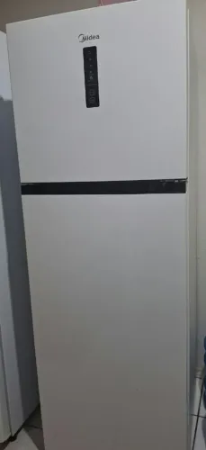 Geladeira Midea Frost Free Duplex Branca 347L - 2 Meses de Uso