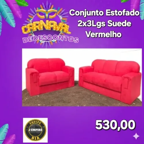 Sofá de 3 e 2 lugares