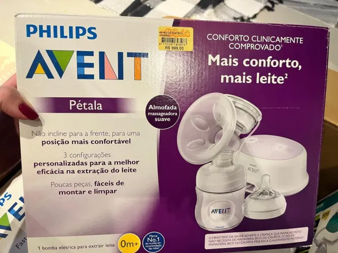 Extrator de leite Avent Pétala 