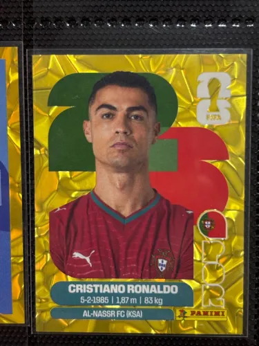 CRISTIANO RONALDO GOLD CRUMPLE (CR7)