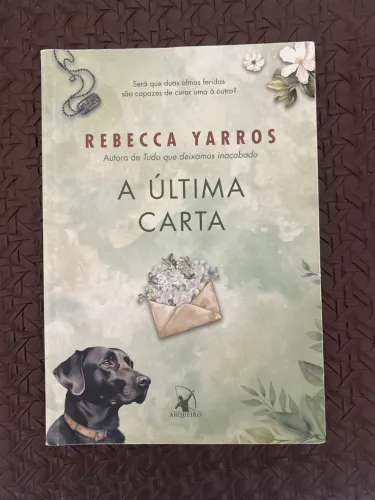 Livro: a última carta de Rebecca Yarros