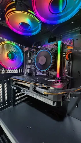 PC Gamer i5 12400F + RX 7600 8GB | RODA TUDO