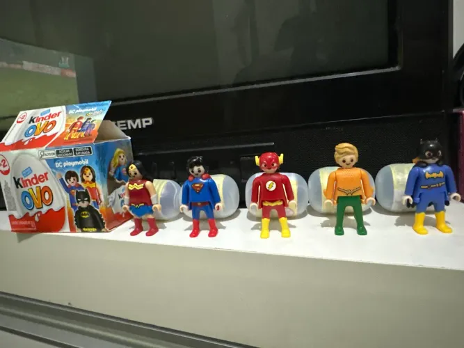 Figures DC Playmobil - Kinder ovo
