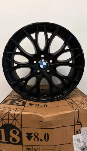 Jogo de Rodas Aro 18 BMW F30 - 5x120 - Pretas Esportivas