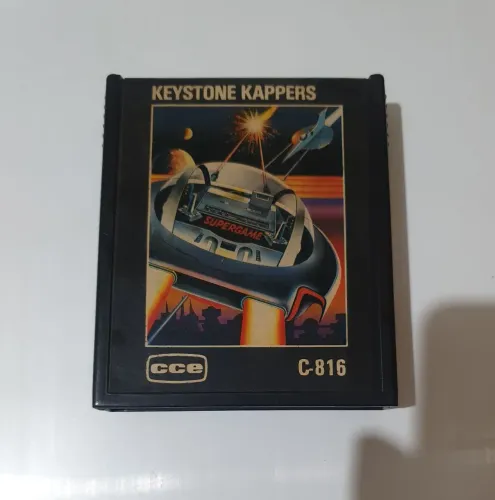 KEYSTONE KAPPERS ATARI 2600 CARTUCHO 100% ORIGINAL CCE BLACK LABEL LINDA NOVÍSSIMA 