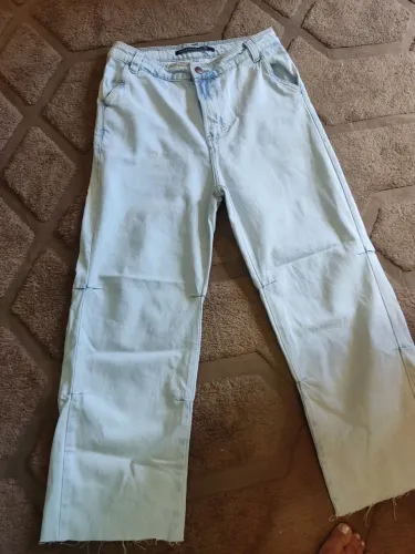 Calça jeans wide leg