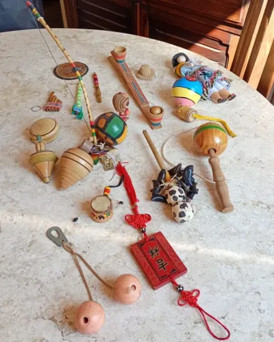 Lote de Itens Multi Culturais Artesanais