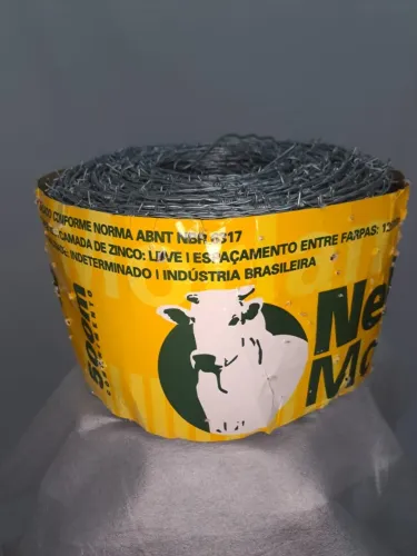 ARAME FARPADO MORLAN NELORE 500 METROS - RESISTÊNCIA E SEGURANÇA PARA SUA CERCA