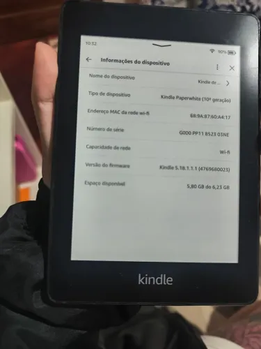 KINDLE PAPERWHITE GERAÇÃO 10