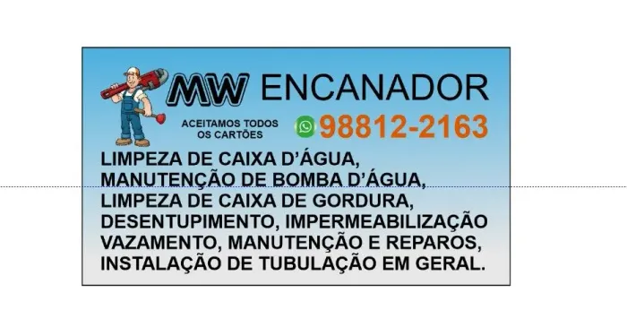 Encanador profissional