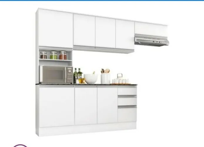 Cozinha Compacta  Completa Paris **nova na caixa**
