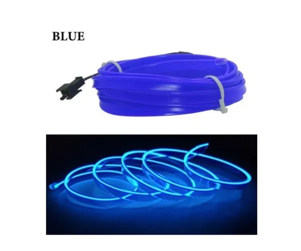 Fita De Led Neon Painel Carro Interior 3 Metros