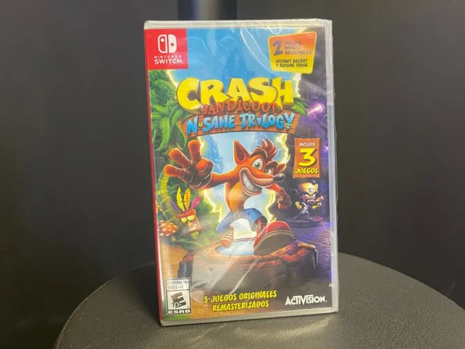 Crash com 3 jogos inclusos - Nintendo Switch
