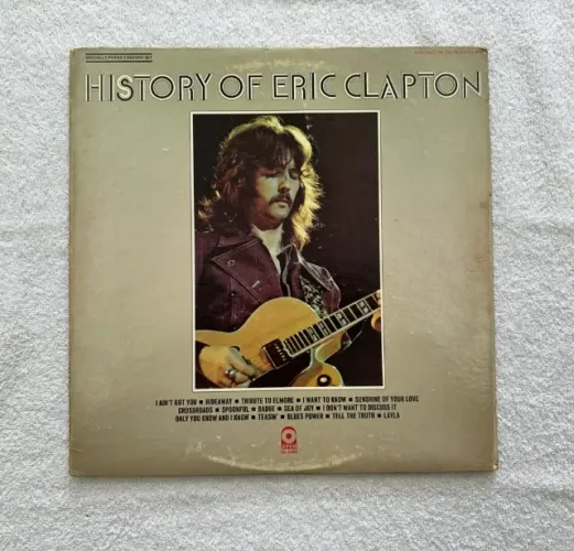 Disco de Vinil Eric Clapton - History Of Eric Clapton - Importado