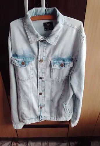 Jaqueta jeans masculina original 