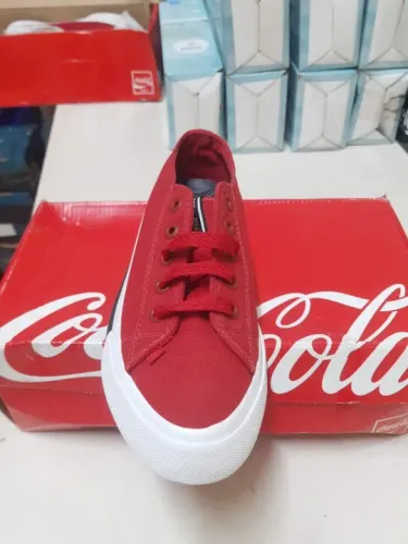 Tênis Adulto Unissex| Novo | Original | Coca-Cola|Daytona Classic|Nr 37|Cor Vermelho Bordô