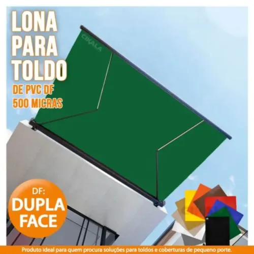 Lona para toldo por metro 1,40 L