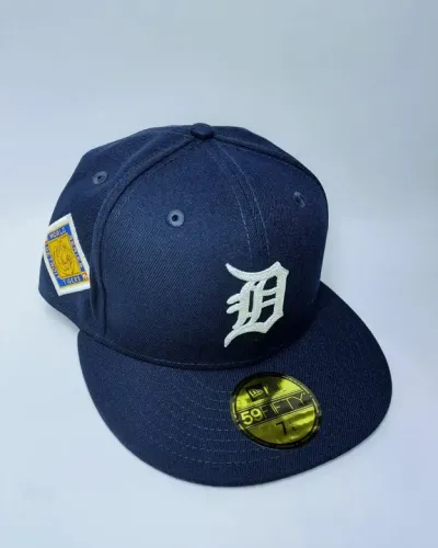 Boné Detroit Tigers azul marinho - new era - 59fifty Mlb Fitted - world series
