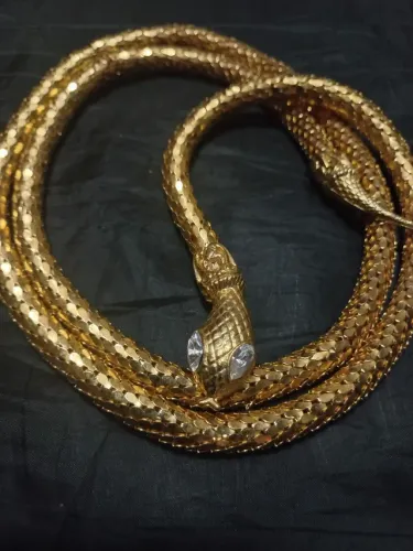 Colar,pulseira, gargantilha, cinto,cobra