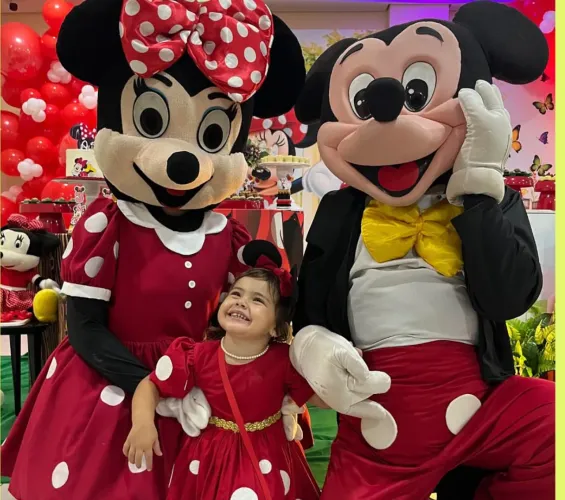 PERSONAGEM MICKEY E MINNIE