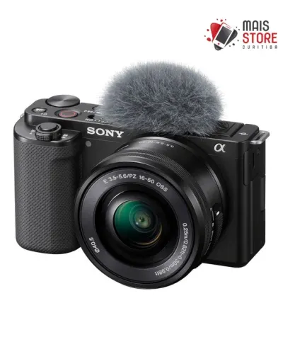 Câmera Digital Sony ZV-E10 Kit 16-50MM Novo/Lacrado
