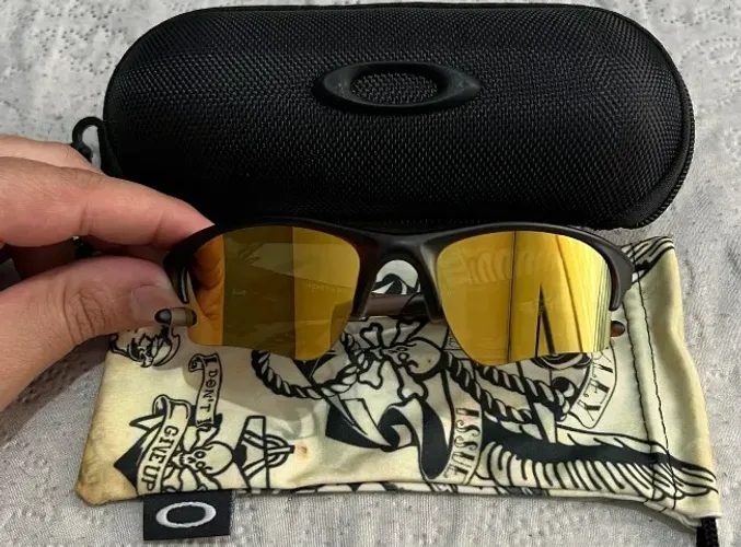 Óculos de Sol Oakley Half Jacket 1.0 Gold/ Brown