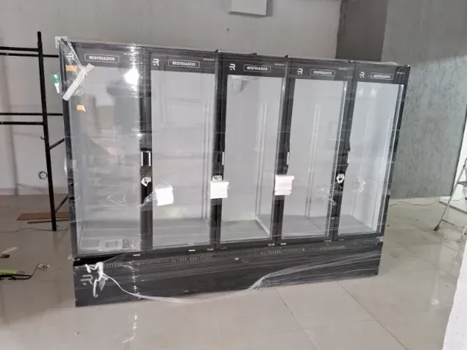 expositor 5 portas refrimate frio e lacticinios 