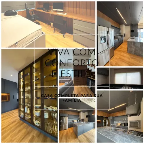 Sobrado condomínio villa jardim mobilhada