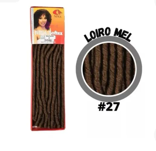 Nina Softex Original Cor#27 Cabelo Crochet Braid Original