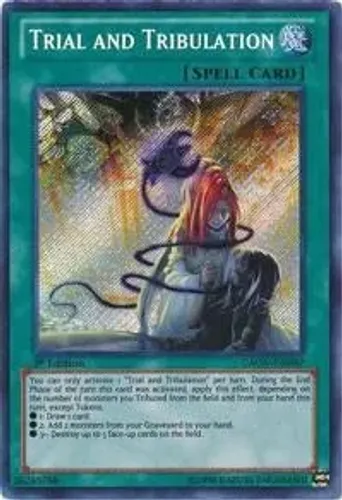 Yugioh!!! Trial and Tribulation GAOV-EN087 Secret Rare