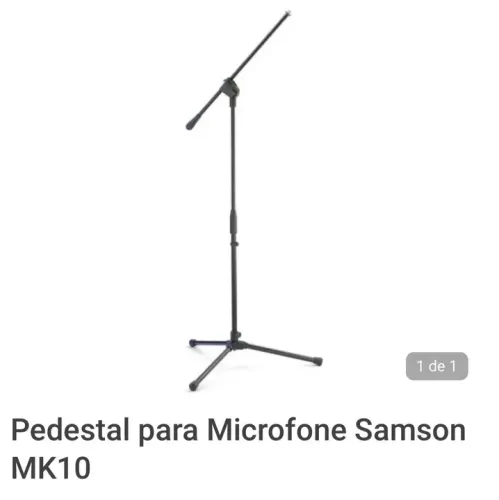 Pedestal para Microfone Samson MK10