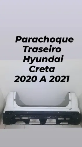 Parachoque traseiro Hyundai Creta 2020 21 original 