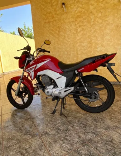 Honda CG 150 Titan EX - Vermelha - 2015 ? Presidente Prudente, SP