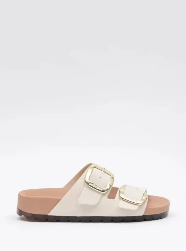 Chinelo Petite Jolie Lovin' Flat White