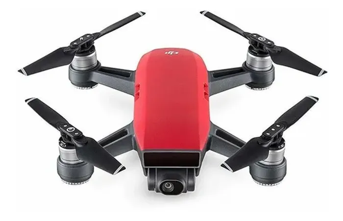 Ddrone DJI spark fly more combo com câmera fullhd red 2 baterias + acessórios