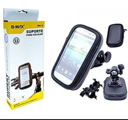 Suporte a praça d'água celular moto guidão 