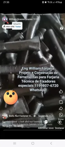 Eng William Forjaria - Ferramentas para Forjaria