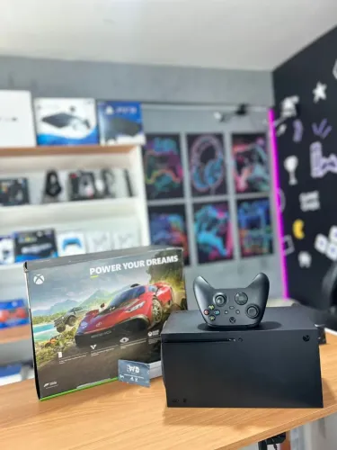 Xbox Series X c/ Garantia da loja completo 