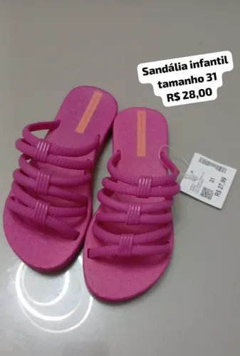 Sandália infantil para meninas conforto e qualidade 
