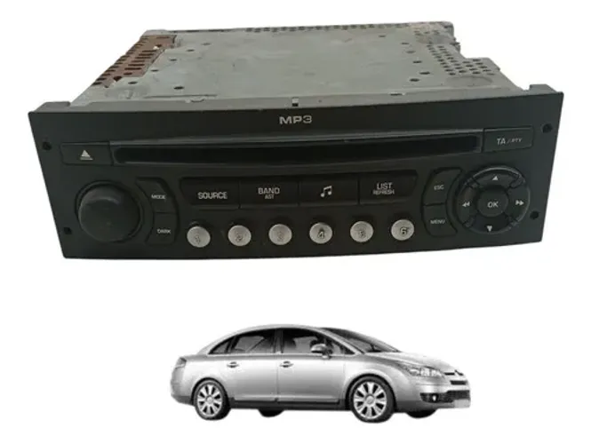Radio Mp3 Citroen C4 Pallas 2009 2010