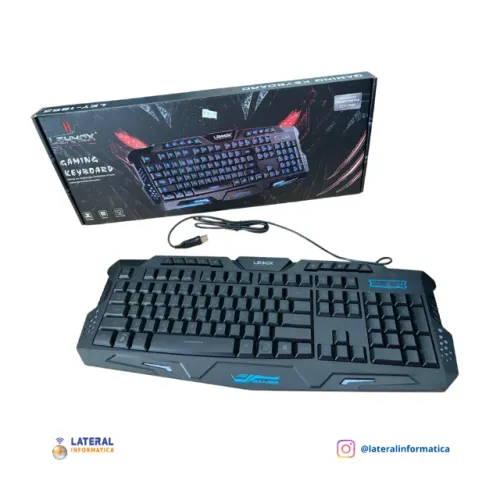 Teclado GAMER Lehmox Hyper G.T - LEY-1553; Gaming Keyboard
