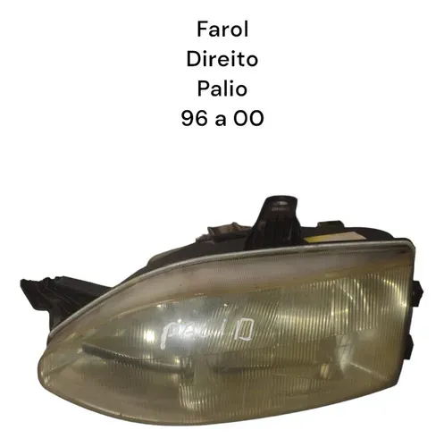 Farol Esquerdo Palio Strada Siena 1996 1997 A 2000 Simples