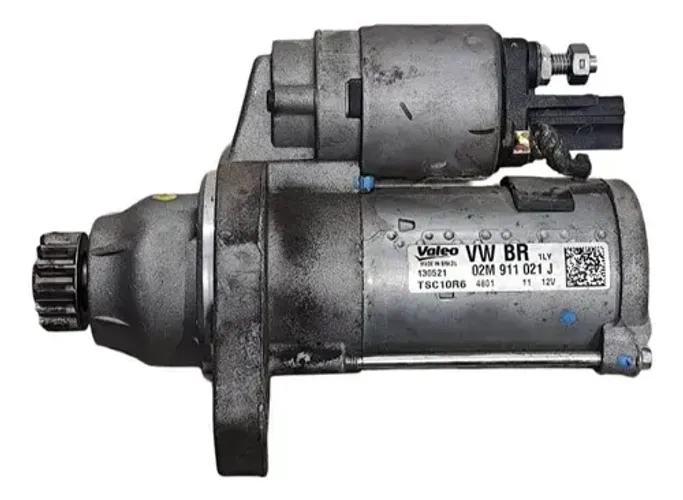 Motor Partida Polo Tsi 2021 1.0 13 Dentes original Valeo 02M911021J
