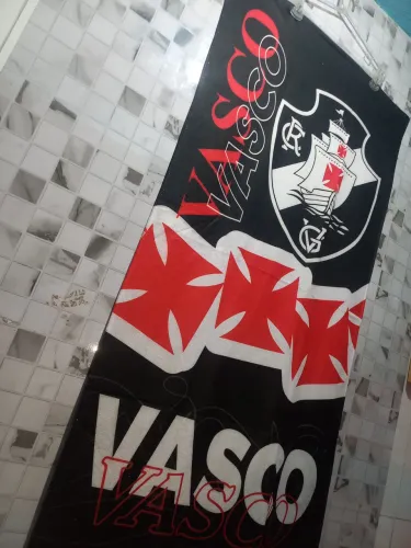 Toalha de Banho Adulto Vasco 100% Algodão