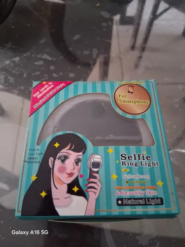 Ring Light Selfie para Celular - Iluminação Perfeita!