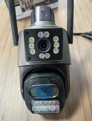 Câmera de segurança WI-FI dupla