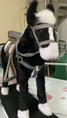 Cavalo balanço para crianças entre 3 a 5 anos 