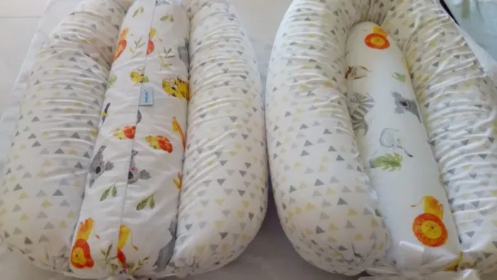 kit com 4 peças para mini cama ou berço