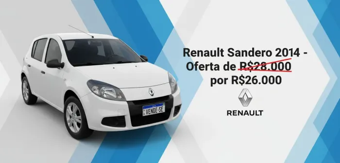 Renault Sandero Expression Hi-flex 1.0 16V 5P 2014